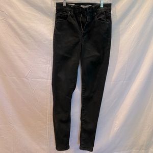 LEVI mile high skinny jeans - Black